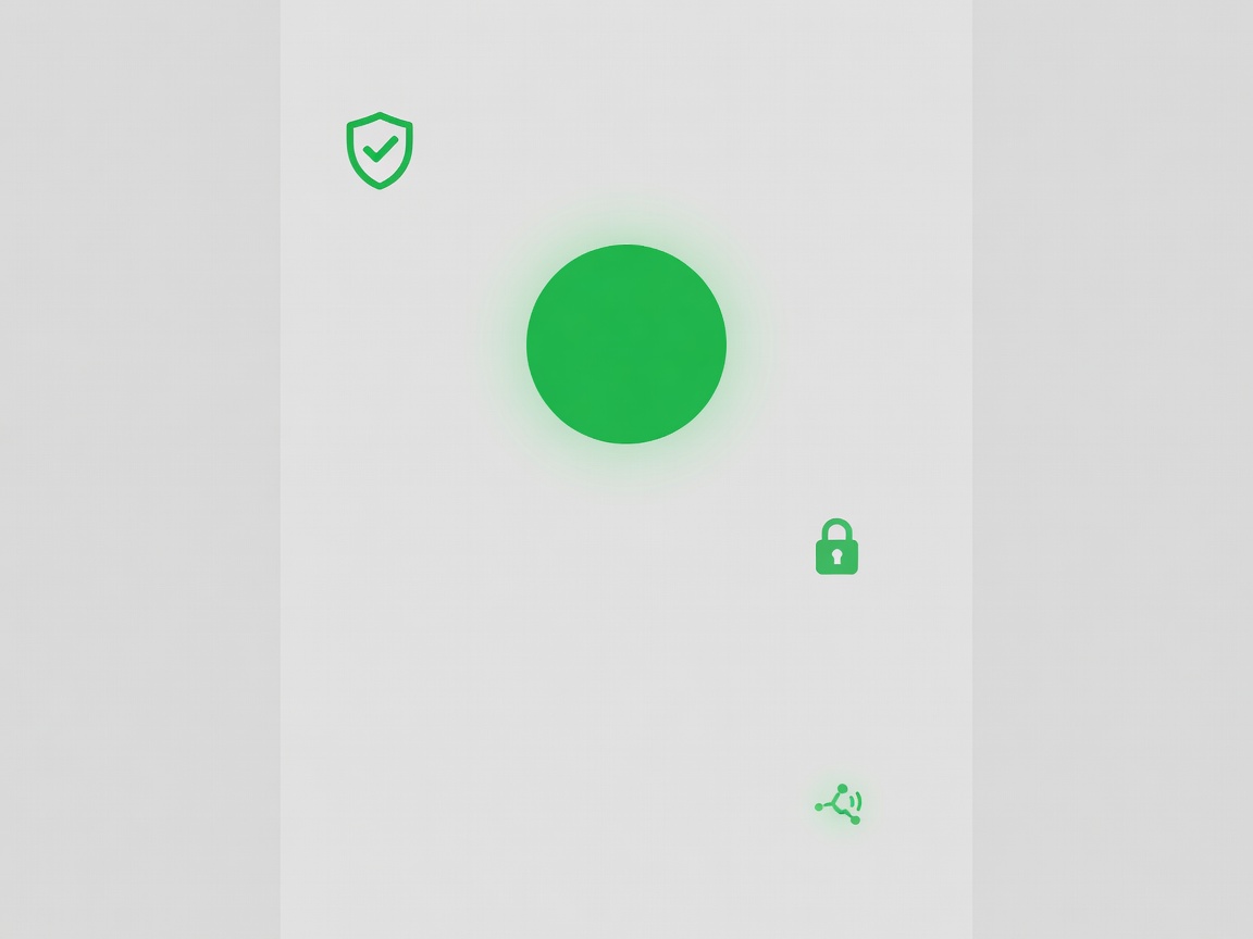 Gamban device application interface mockup showing active protection status